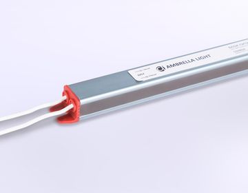 Блок питания ультратонкий для светодиодной ленты 12V 48W 4A IP67 185-260V 292*18*14.8 GS9806 ILLUMINATION LED Driver 12V Ambrella