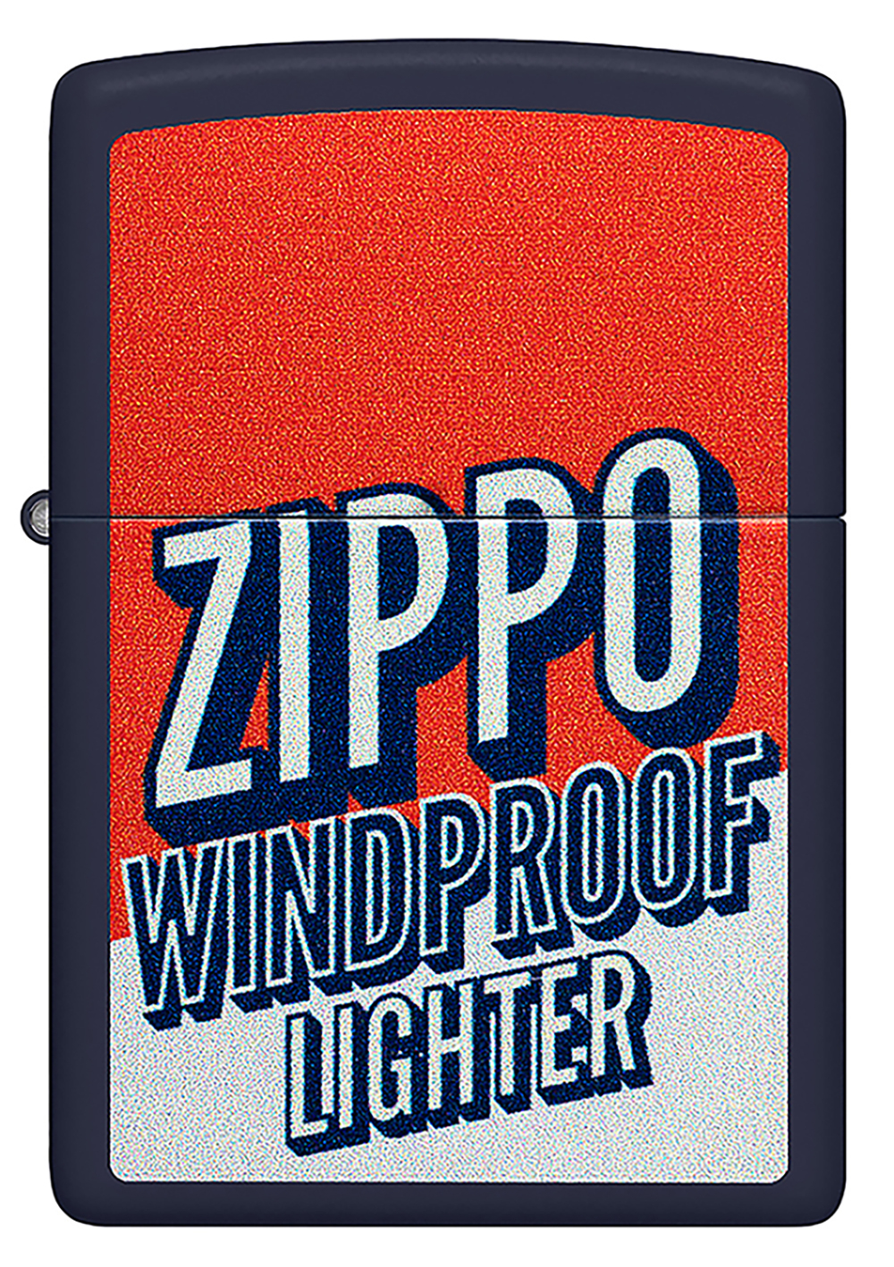 Зажигалка ZIPPO Color Block Design с покрытием Navy Matte, латунь/сталь, синяя, 38x13x57 мм, шт