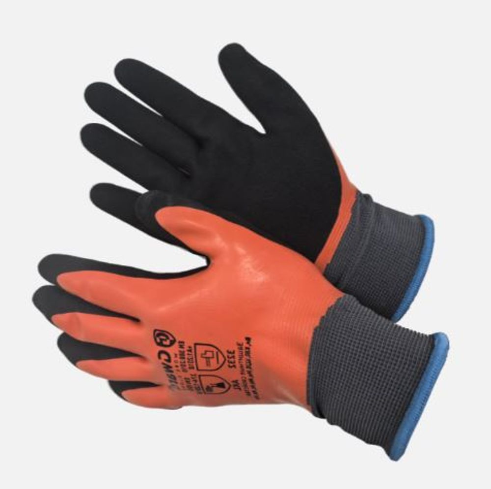 Перчатки  полиэстер с полным двойным латексным покрытием /раз. 10(XL) Gward Soft Fl  ACID Pro