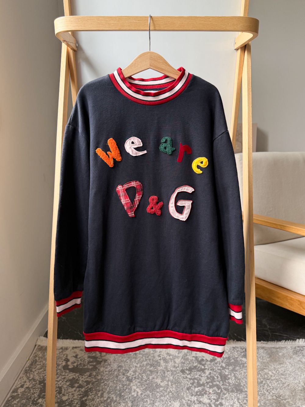 Хлопковый свитшот Dolce & Gabbana, 128