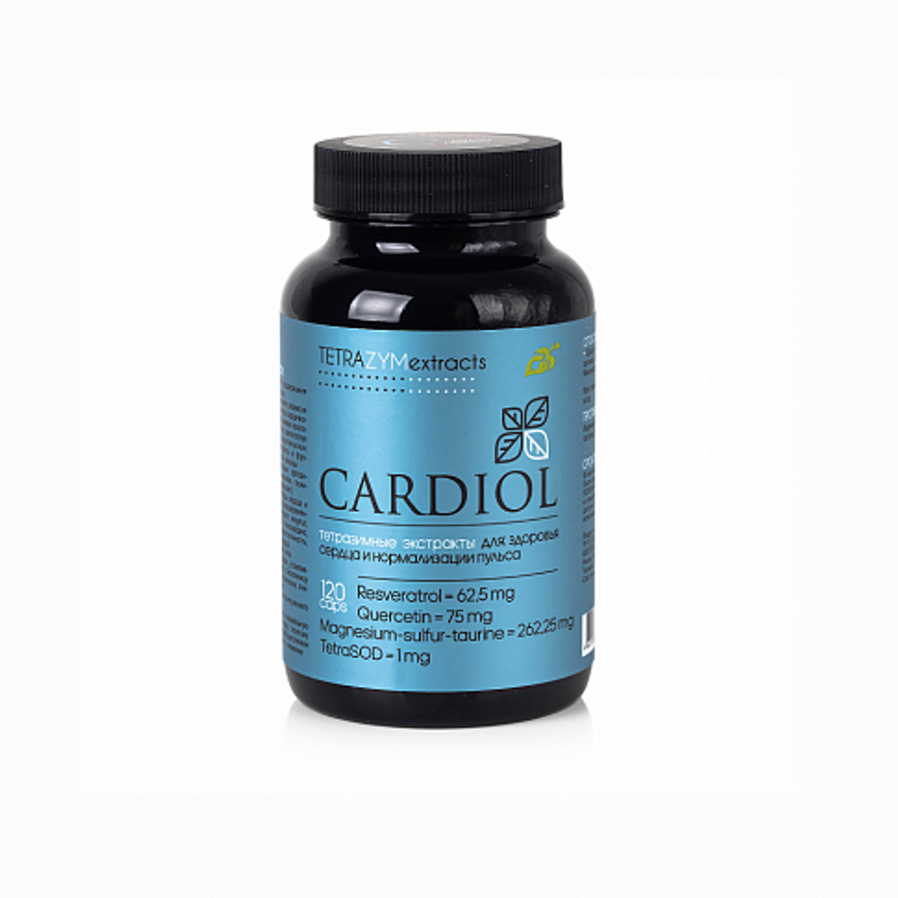 экстракт-супероксидант КАРДИОзим для сердца, CARDIOL, 120кап, Сиб-Крук