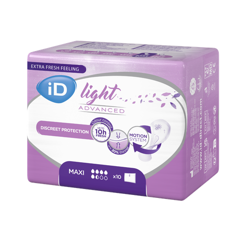 Урологические прокладки iD Light Maxi Advanced, 10 шт