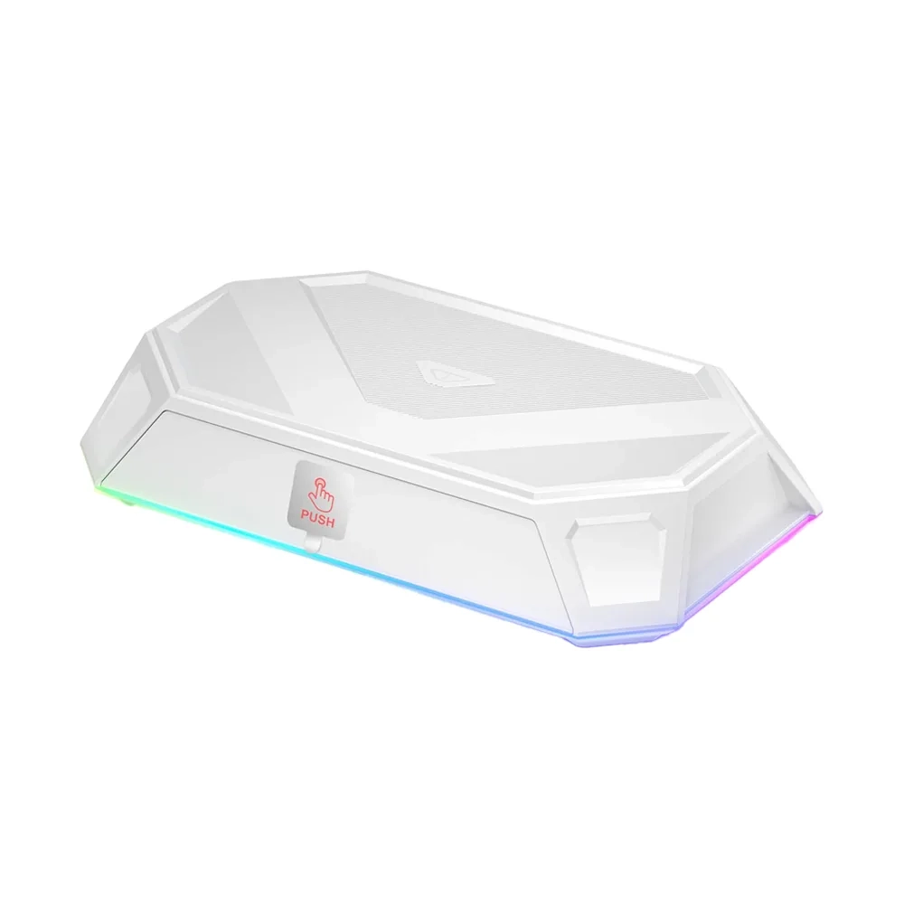 Док-станция JSAUX 8-Port RGB Docking Station HB0801, White (Белый)