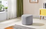 Пуф SOFA 03-4040S светло-серый HE512-10