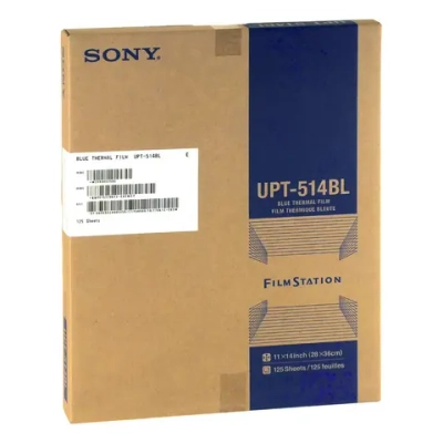 Рентгенпленка голубая Sony UPT-514 BL 11х14 дюймов 28х35 см 125 листов