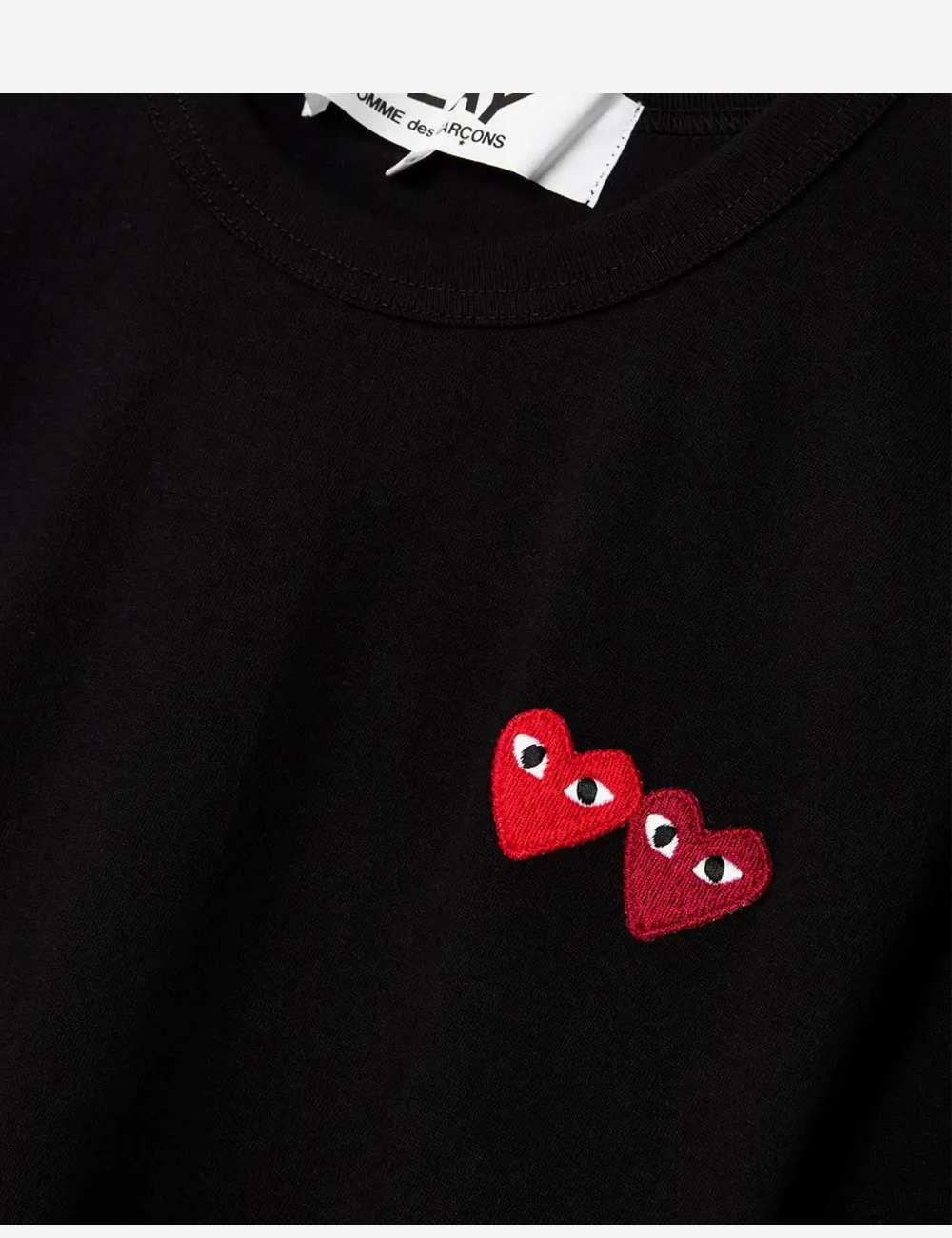 Comme des Garçons PLAY Double Heart T-Shirt