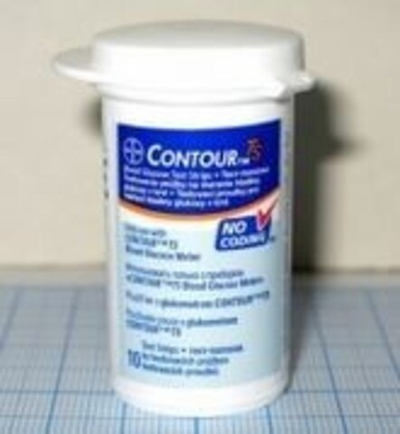 Тест-полоски для глюкометра Bayer Contour TS