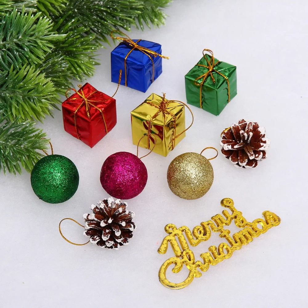 Набор украшений «Merry Christmas» 12*12 см (набор 10 шт), микс