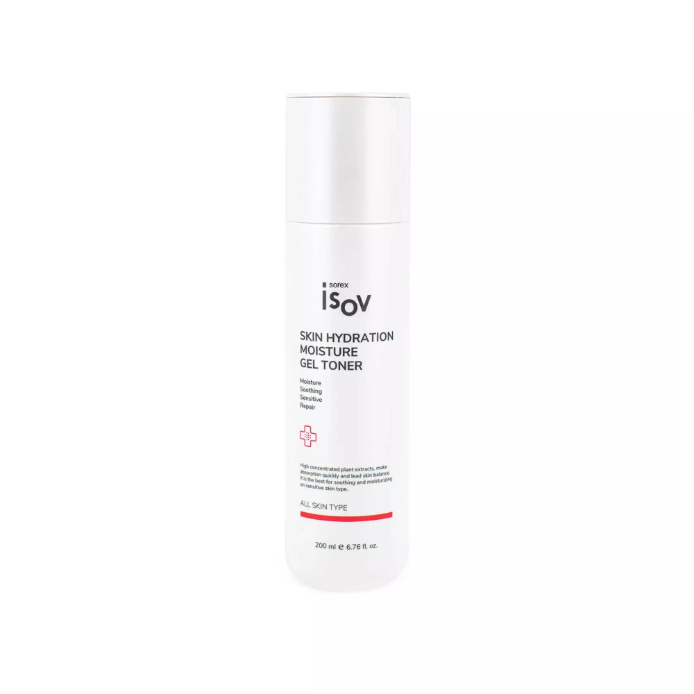 Isov Sorex Skin Hydration Moisture Gel Toner глубоко увлажняющий тонер, 200 мл