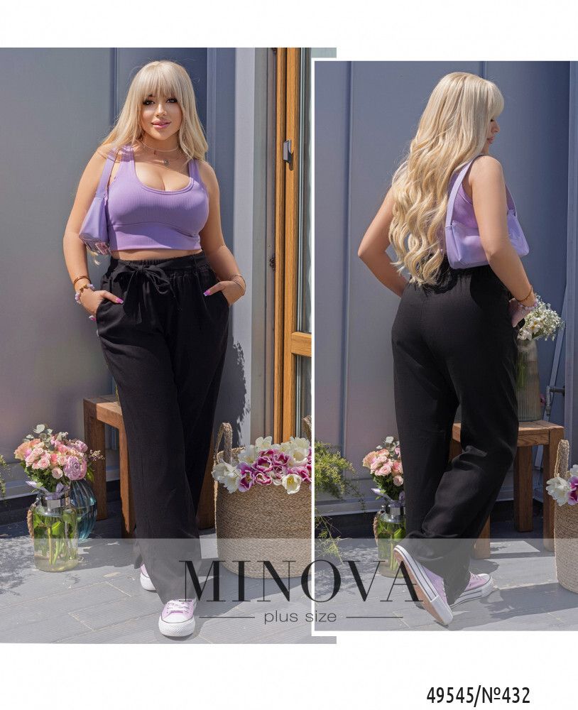 Брюки 432-черный Minova Брюки 432-черный Minova