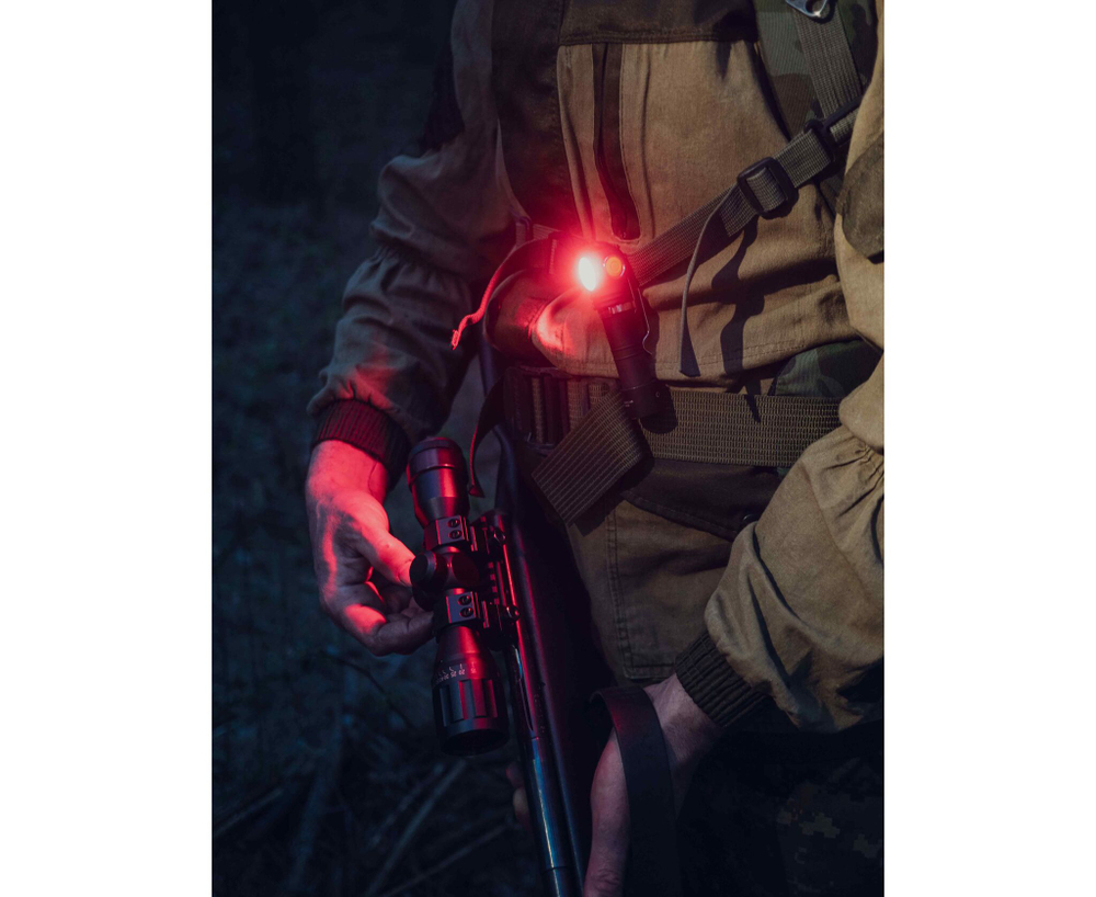 Фонарь Armytek Wizard C2 WR Magnet USB Бел.Теплый/красный