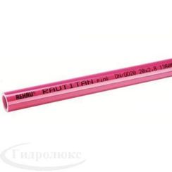 Труба 25*3,5 pink Rehau Rautitan