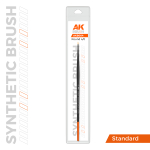 Кисточка AK Interactive Synthetic Brush Round 4/0