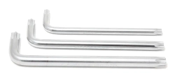 Ключ Г-образный TORX длинный T-6H с отверстием Forsage F-76706L
