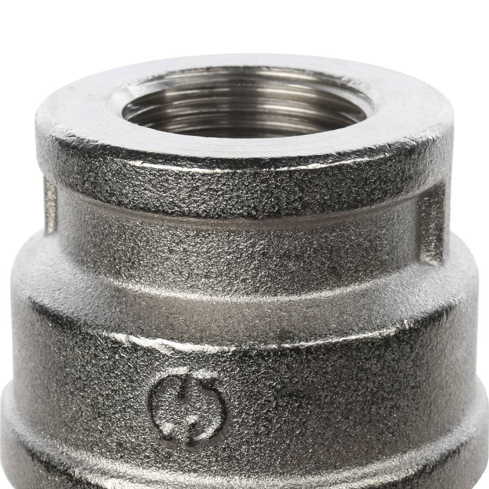 Муфта STOUT переходная никелированная 1 1/4"x3/4" ВР/ВР