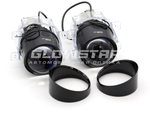 Билед ПТФ модули GTR Blue Lens (Tank) крепление Universal, 3.0 дюйма, 5500K, 12V, 35W, герметичные (комплект, 2шт)