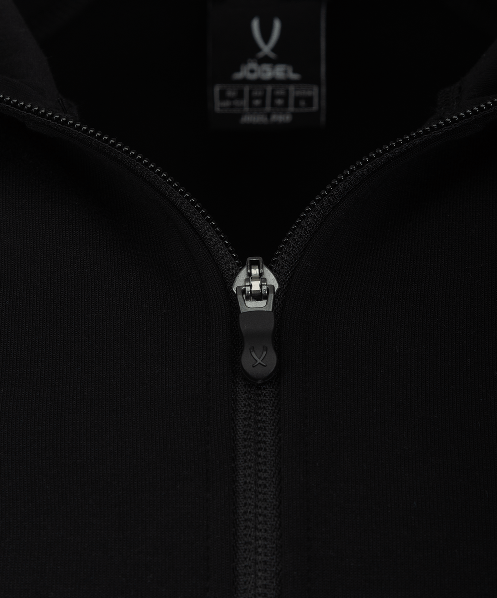 Худи на молнии ESSENTIAL Athlete Hooded FZ Jacket, черный