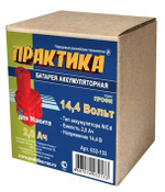 Аккумулятор ПРАКТИКА 14,4 В 2,0Ач  для Макиты 032-133