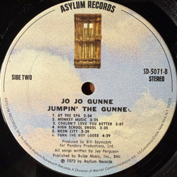 Виниловая пластинка Jo Jo Gunne ‎– Jumpin' The Gunne (США 1973г.) LP