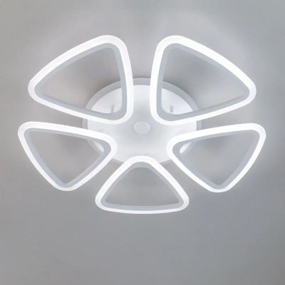 Citilux Мальта Смарт CL234A250E RGB Умная люстра Белая
