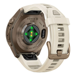 Часы Garmin Fenix 9 Pro — 43 мм AMOLED Autumn Gold Titanium Cream / French Gray