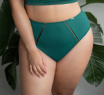 Плавки Kris Line Tarifa слипы High Waist (морская волна)