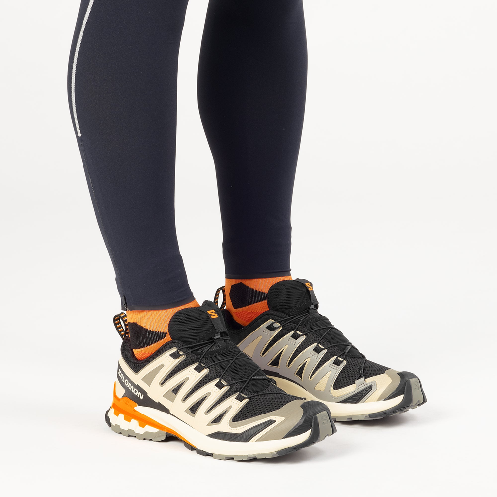 Кроссовки Salomon XA PRO 3D V9 Black/Gull/Turmeric