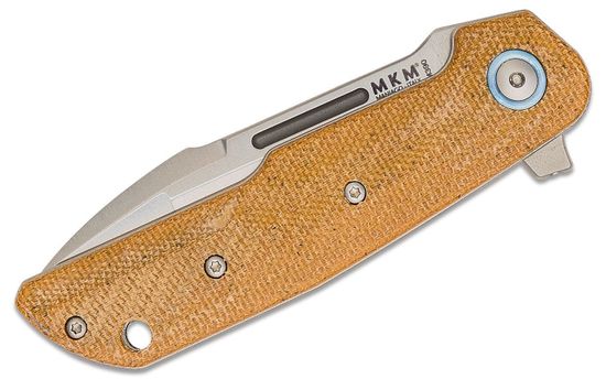 Складной нож MKM "CLAP" MKM/LS01 NC c клинком из стали Böhler M390 Microclean®, рукоять микарта