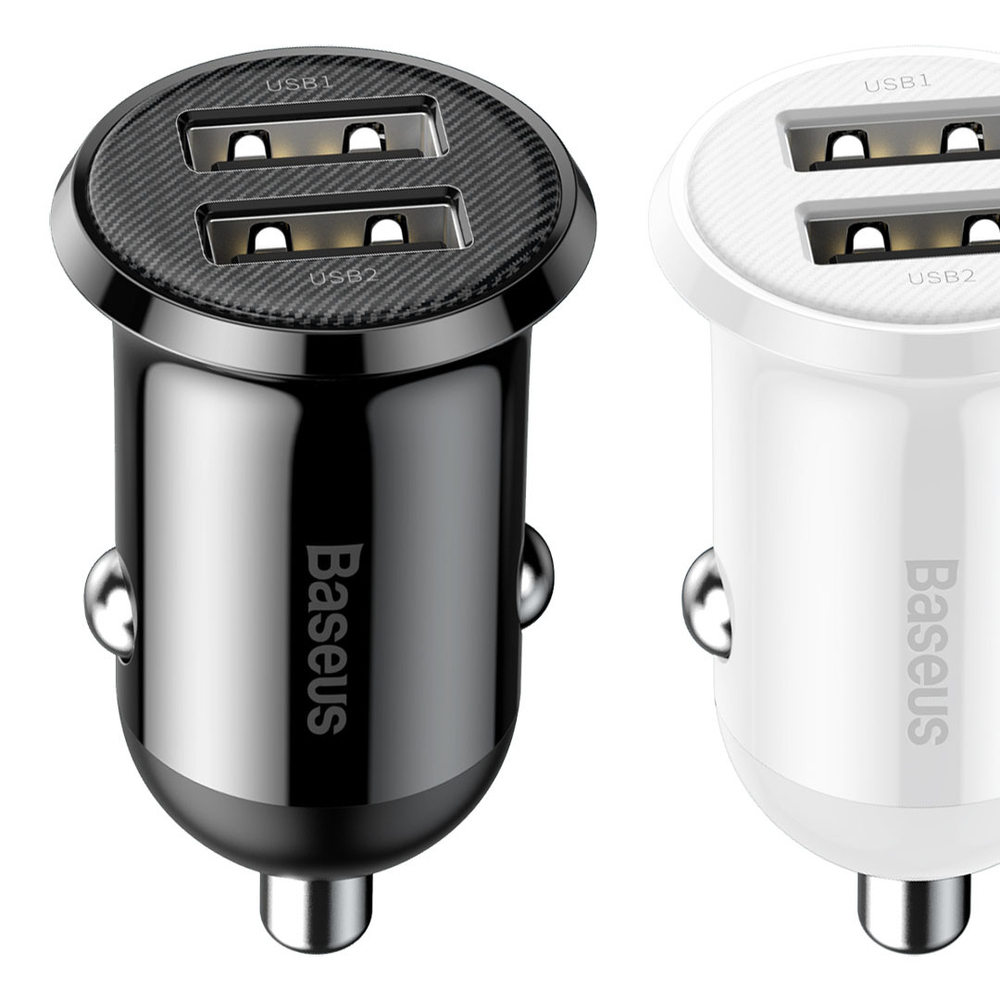 Автомобильная зарядка Baseus Grain Pro Car Charger (Dual USB) 4.8A