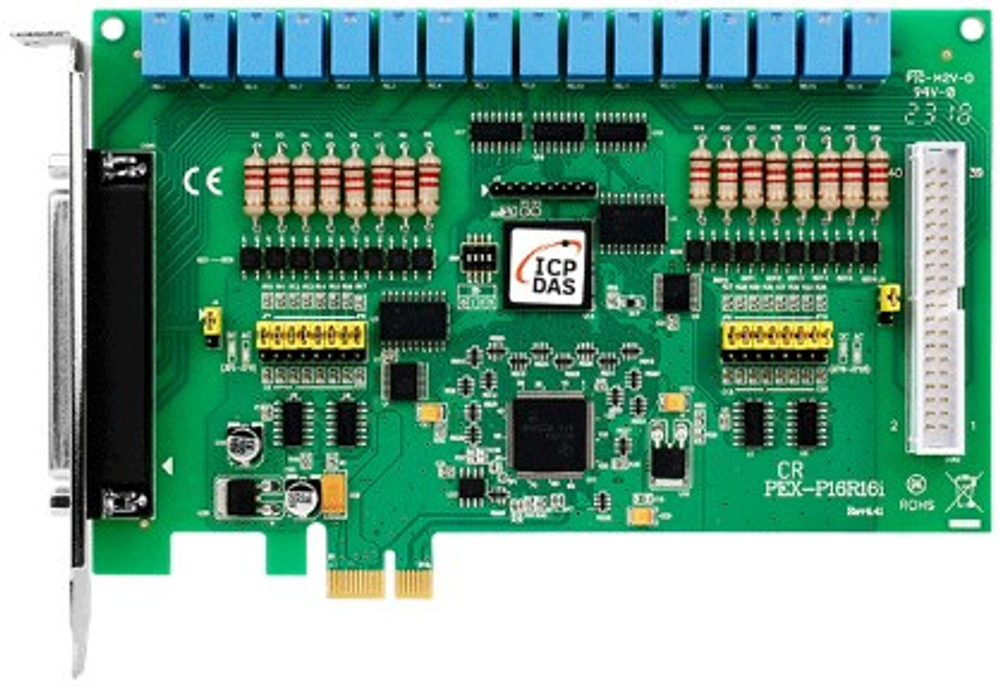 Плата ICP DAS PEX-P16R16I CR