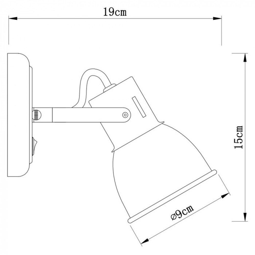 Настенный светильник Arte Lamp JOVI A1677AP-1WH