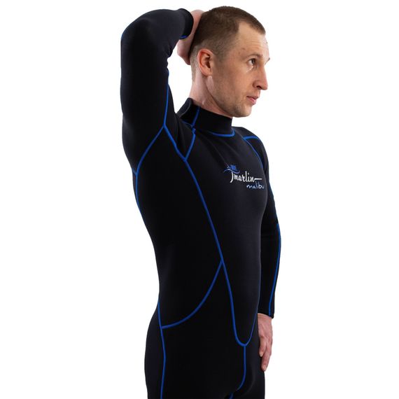 Гидрокостюм Marlin Malibu Man черно-синий 2,5 мм