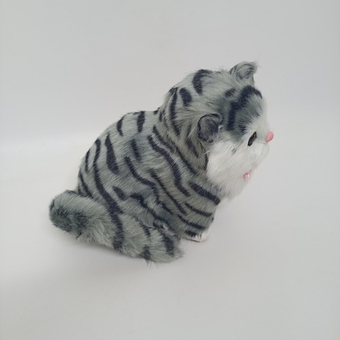 Игрушка из натурального меха "Кот"