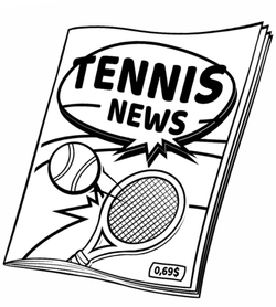 Книга My First Tennis Coloring Book