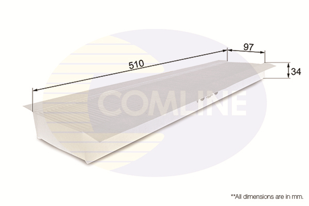 COMLINE - EKF155-CML - Filter, cabin air