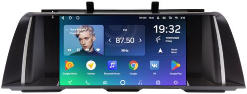 Магнитола для BMW 5 F10 2010-2012 CIC - Teyes CC2 PLUS монитор 9" QLED, Android 10, Быстрая, SIM-слот