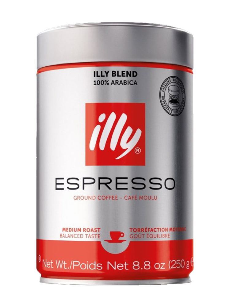 Кофе молотый ILLY Espresso средняя обжарка 250 г, 2 шт