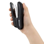 Степлер №24/6, 26/6 BRAUBERG "SX-39", до 25 листов, черный