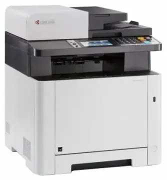 МФУ лазерное Kyocera ECOSYS M5526cdw, цветн., A4, белый/черный