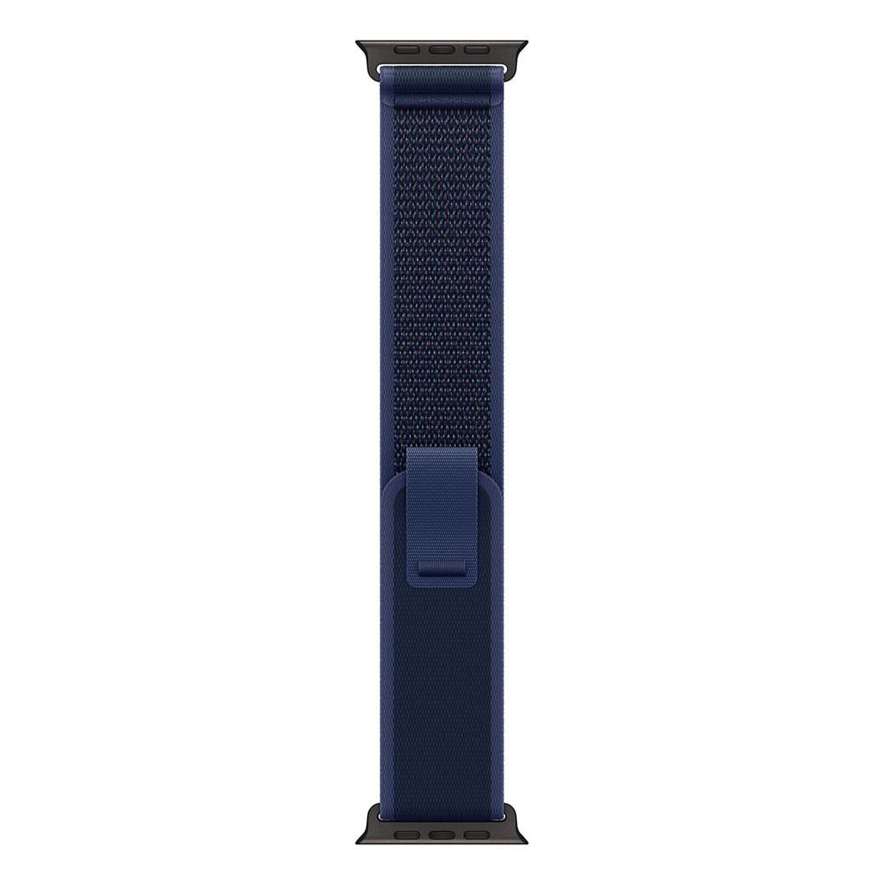 Apple Watch Ultra 2 (2024), 49 мм корпус из титана цвета «Black», ремешок Trail Loop размера S/M цвета «Blue»