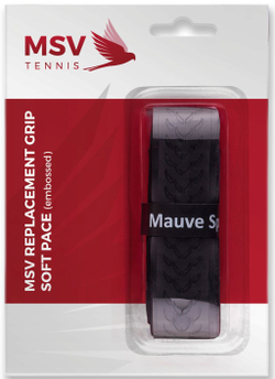 Теннисные намотки базовые MSV Soft Pace (Embossed) 1P - черный