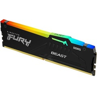 Модуль памяти DIMM DDR5 8Gb, 5200Mhz, Kingston FURY Beast RGB (KF552C40BBA-8)