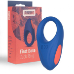 Синее эрекционное кольцо 2,8см Feelz Toys Rrring First Date Cock Ring