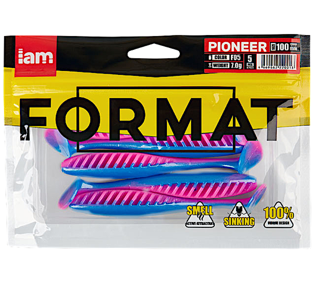 Мягкая приманка IAM Format Pioneer 125мм 11г -