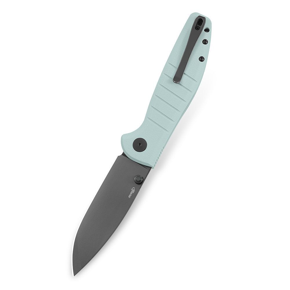 Нож туристический Bestechman Goodboy сталь D2, рукоять G10 мятная