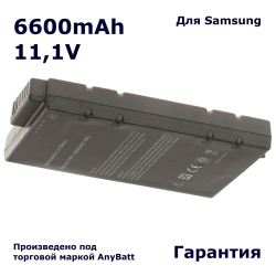 Аккумулятор AnyBatt 6600mAh для Samsung DR202, SP202B, SSB-P28LS6