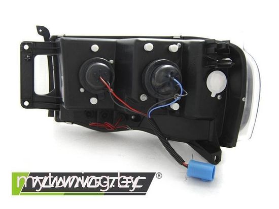 Передние фары TUBE LIGHT CHROME для Dodge Ram 02-06