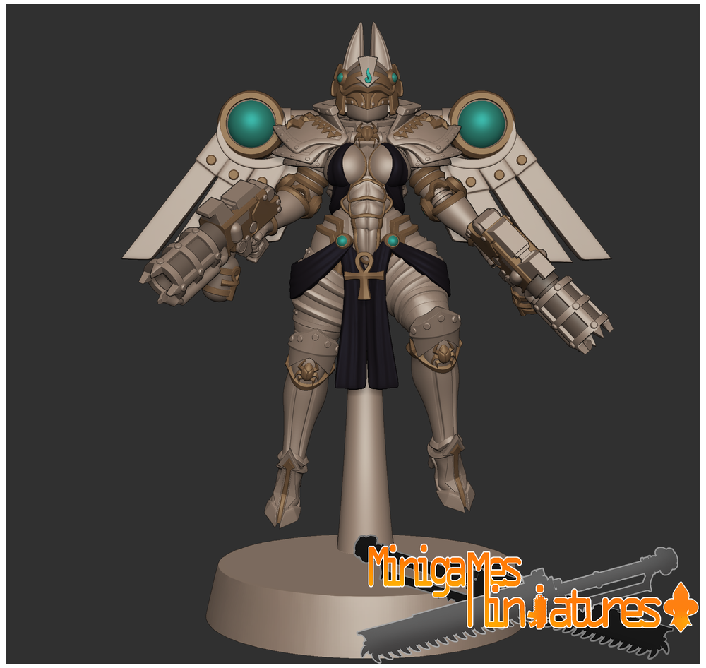 Аниме миниатюры под стиль вархаммер anime figurine 32-56-75мм