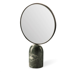 Зеркало Round marble green