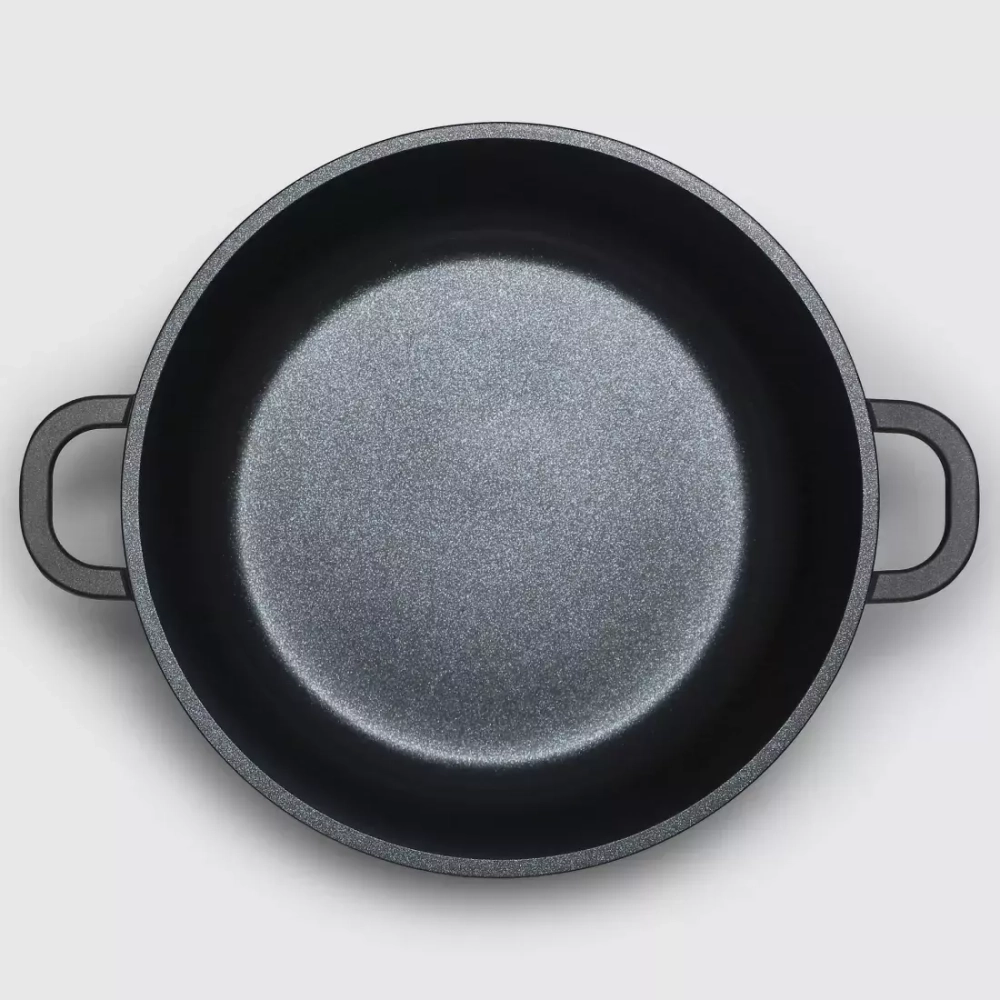 Кастрюля 2.2л 20см Kitchen Star Diamante с крышкой и силиконовыми ручками